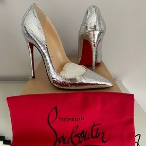 Christian Louboutin So Kate Specchio Martele Pumps
